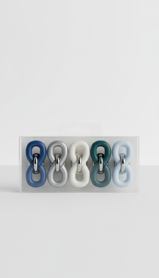 Multipack of 5 assorted fidget keychains